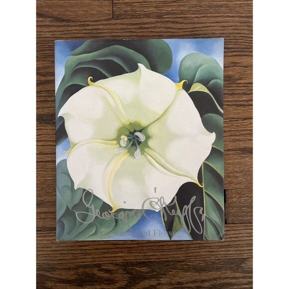 Georgia O'Keeffe One Hundred Flowers 1989 First Paperback Edition Art Book - Picture 1 of 5